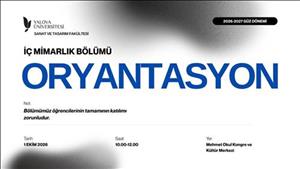 2026-2027 Yılı Oryantasyon